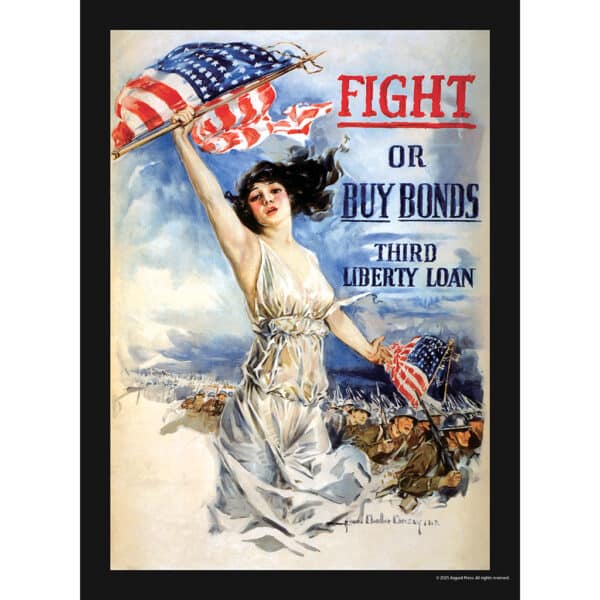 Sample image from the Asgard Press 2026 Vintage War Posters Calendar