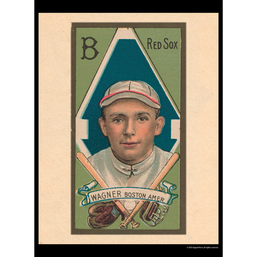 Sample image from the Asgard Press 2026 Vintage Baseball Cards Calendar