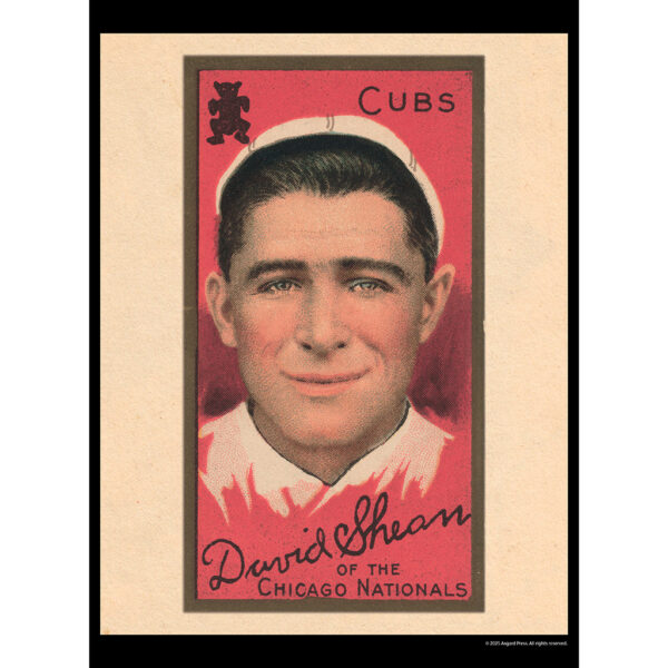 Sample image from the Asgard Press 2026 Vintage Baseball Cards Calendar