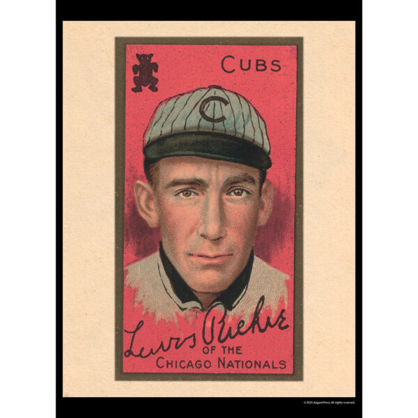Sample image from the Asgard Press 2026 Vintage Baseball Cards Calendar
