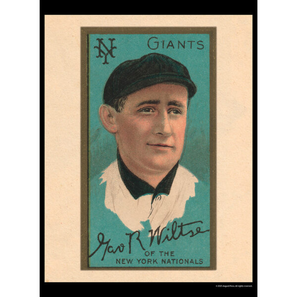 Sample image from the Asgard Press 2026 Vintage Baseball Cards Calendar