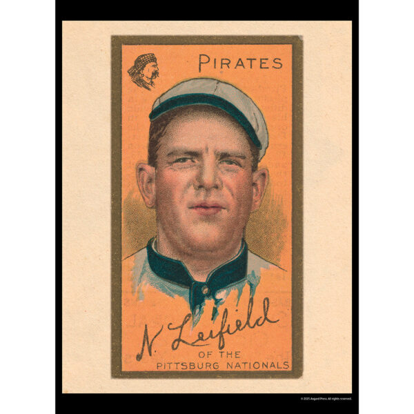 Sample image from the Asgard Press 2026 Vintage Baseball Cards Calendar