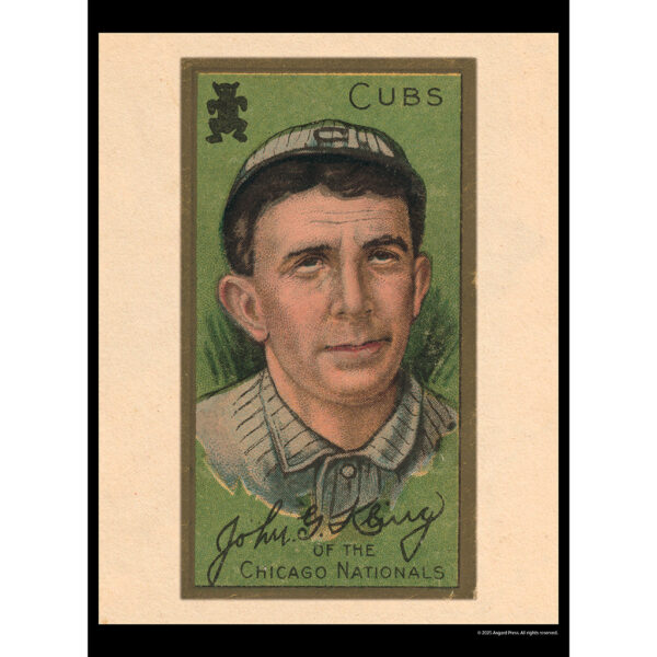 Sample image from the Asgard Press 2026 Vintage Baseball Cards Calendar