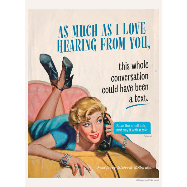 Sample image from the Asgard Press 2026 Retro Honesty in Advertising Calendar