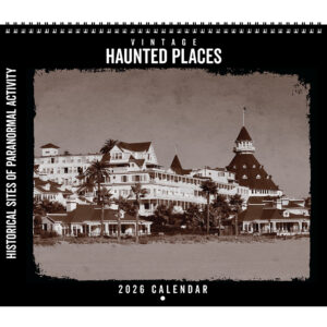 Front cover of the Asgard Press 2026 Vintage Haunted Places Calendar