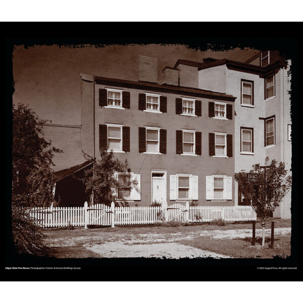 Sample image from the Asgard Press 2026 Vintage Haunted Places Calendar
