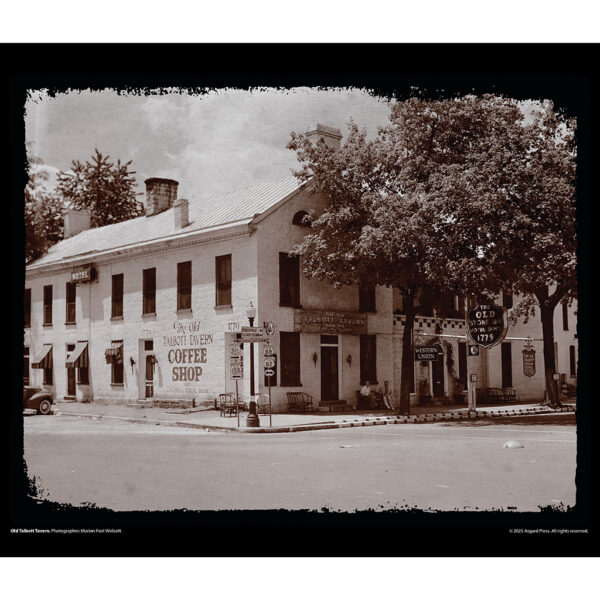 Sample image from the Asgard Press 2026 Vintage Haunted Places Calendar