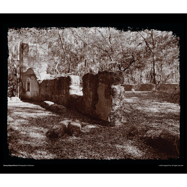 Sample image from the Asgard Press 2026 Vintage Haunted Places Calendar