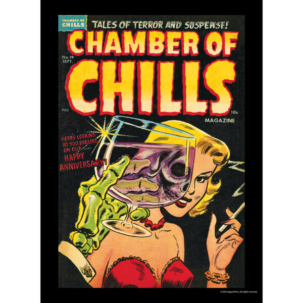 Sample image from the Asgard Press 2026 Vintage Horror Comics Calendar