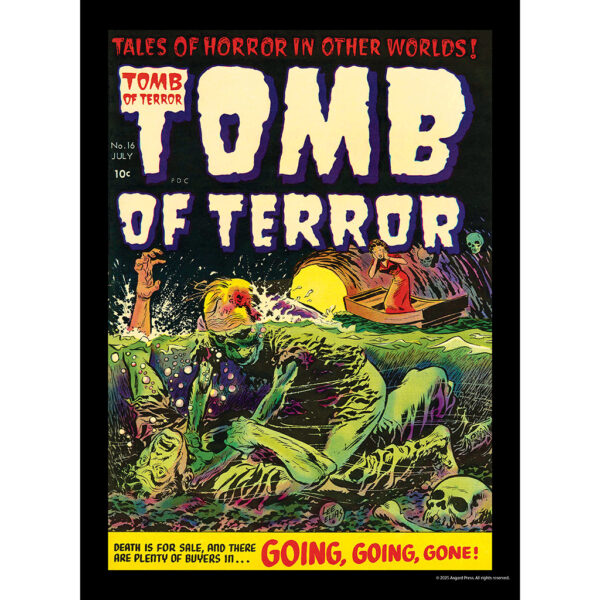 Sample image from the Asgard Press 2026 Vintage Horror Comics Calendar