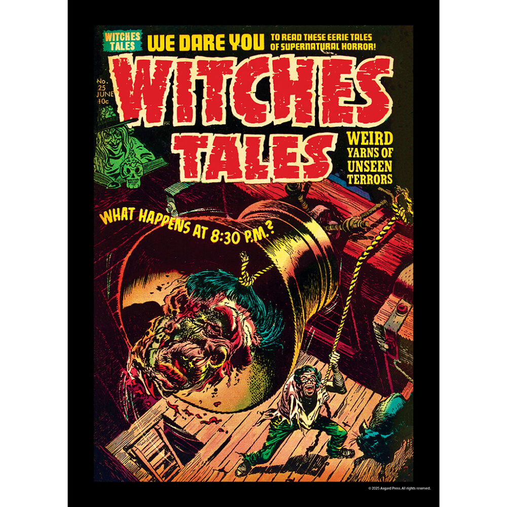 Sample image from the Asgard Press 2026 Vintage Horror Comics Calendar