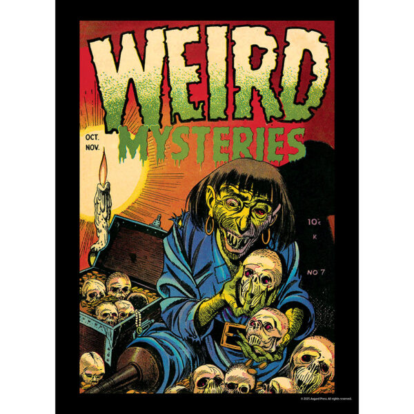 Sample image from the Asgard Press 2026 Vintage Horror Comics Calendar