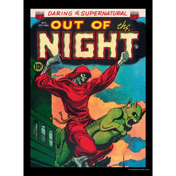 Sample image from the Asgard Press 2026 Vintage Horror Comics Calendar
