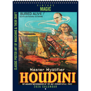 Front cover of the Asgard Press 2026 Vintage Magic Calendar