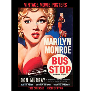 Front cover of the Asgard Press 2026 Vintage Movie Posters Encore Edition Calendar