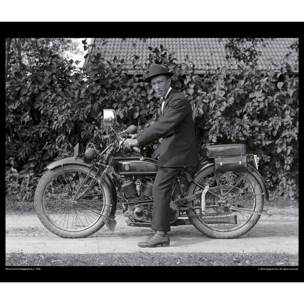 Sample image from the Asgard Press 2026 Vintage Motorcycles Calendar
