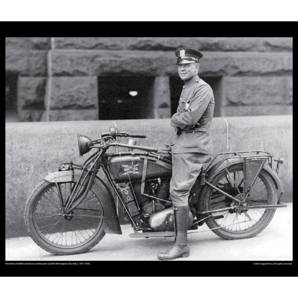 Sample image from the Asgard Press 2026 Vintage Motorcycles Calendar