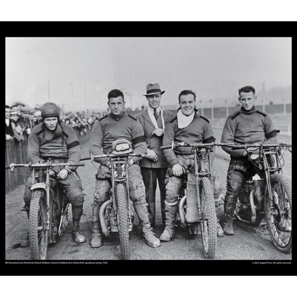 Sample image from the Asgard Press 2026 Vintage Motorcycles Calendar