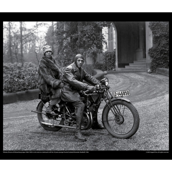 Sample image from the Asgard Press 2026 Vintage Motorcycles Calendar