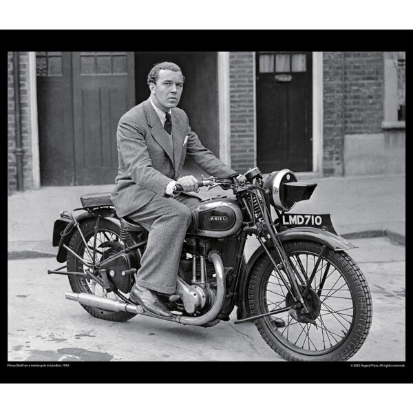 Sample image from the Asgard Press 2026 Vintage Motorcycles Calendar