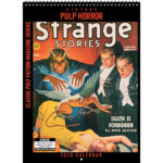 Front cover of the Asgard Press 2026 Vintage Pulp Horror Calendar