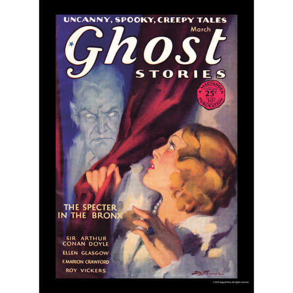Sample image from the Asgard Press 2026 Vintage Pulp Horror Calendar