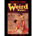 Front cover of the Asgard Press 2026 Vintage Pulp Horror Encore Edition Calendar