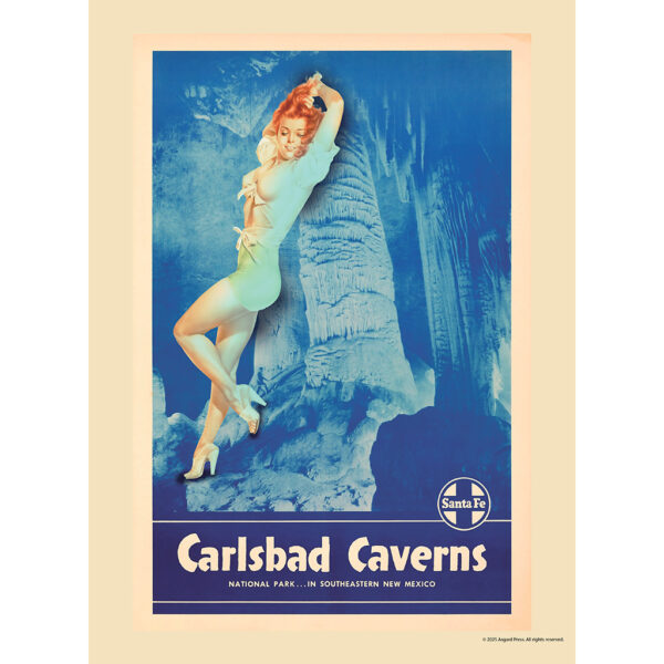 Sample image from the Asgard Press 2026 Retro Parks & Pinups Calendar