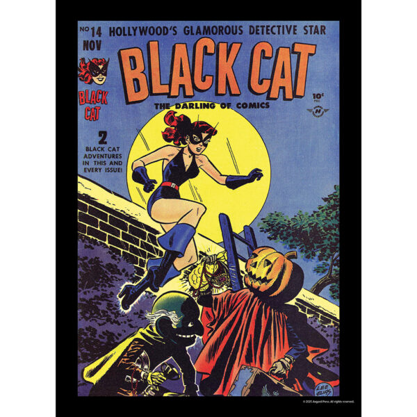 Sample image from the Asgard Press 2026 Vintage Superheroes Calendar