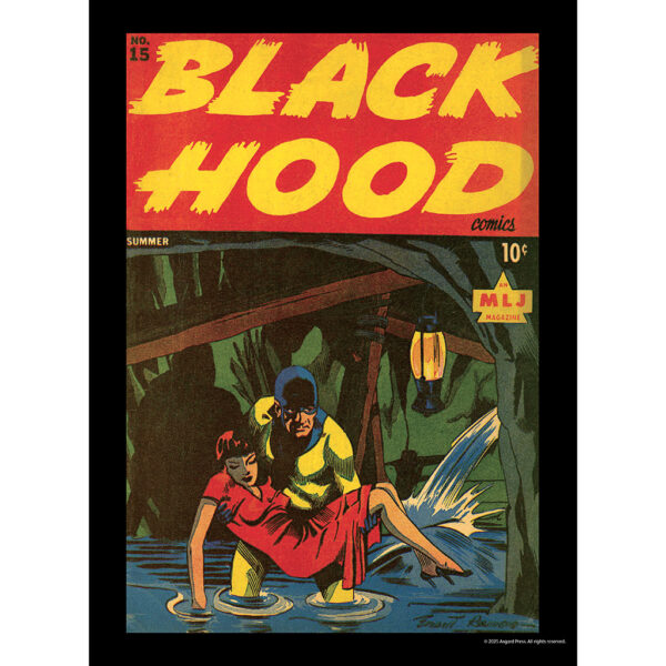 Sample image from the Asgard Press 2026 Vintage Superheroes Calendar