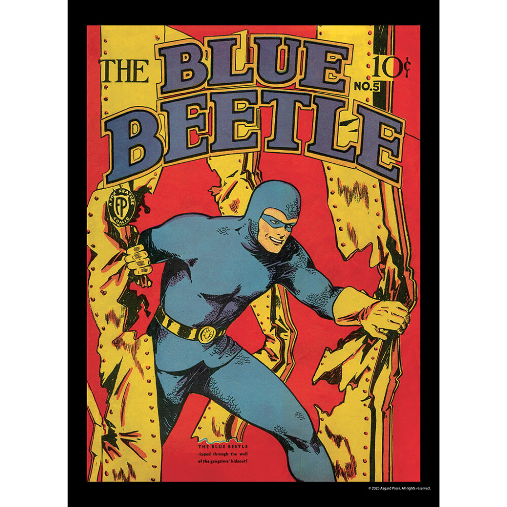 Sample image from the Asgard Press 2026 Vintage Superheroes Calendar
