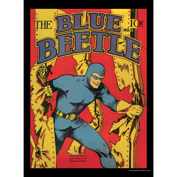 Sample image from the Asgard Press 2026 Vintage Superheroes Calendar