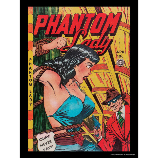 Sample image from the Asgard Press 2026 Vintage Superheroes Encore Edition Calendar