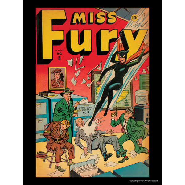 Sample image from the Asgard Press 2026 Vintage Superheroes Encore Edition Calendar