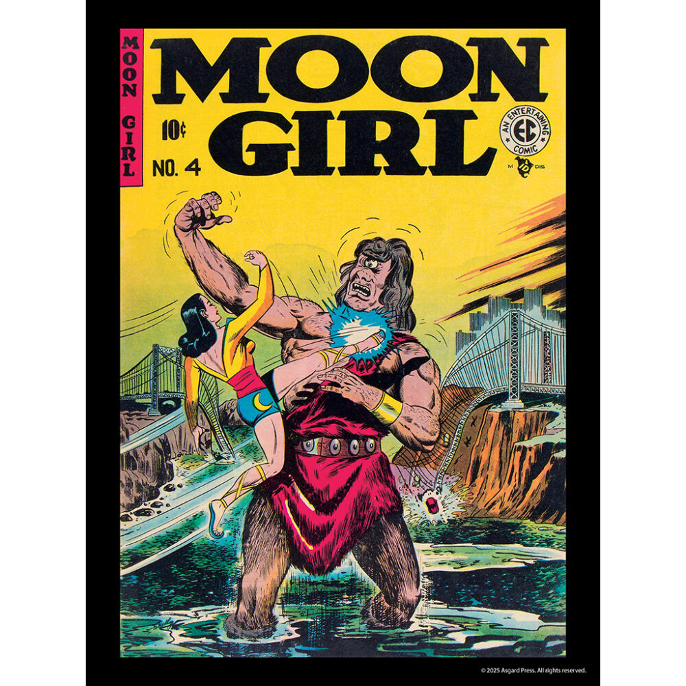 Sample image from the Asgard Press 2026 Vintage Superheroes Encore Edition Calendar
