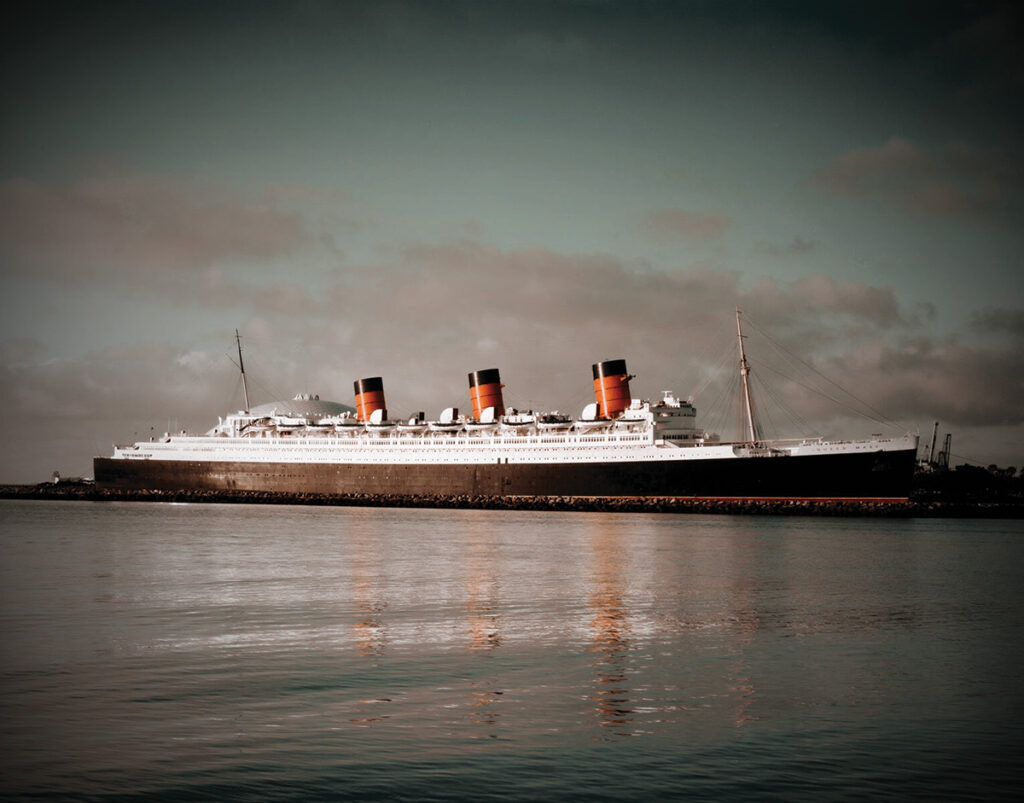 The RMS Queen Mary, Long Beach, California