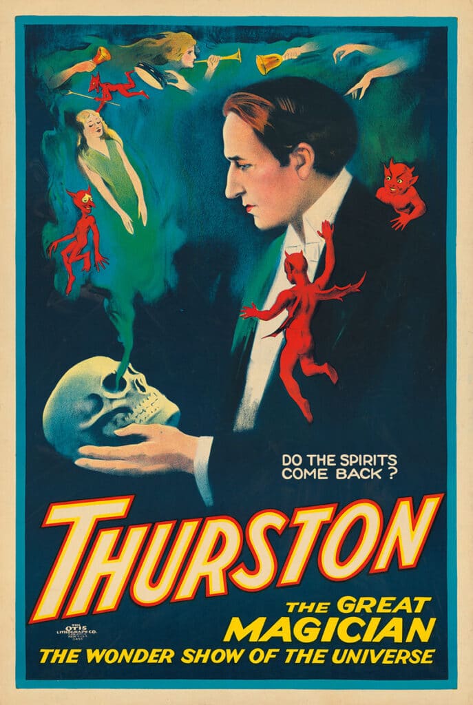 Thurston the Great Magician, The Wonder Show of the Universe, poster c. 1914.