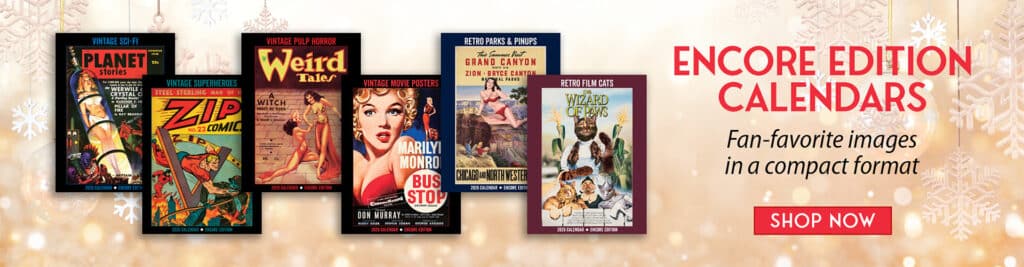 Encore Edition Calendars: fan-favorite images in a compact format