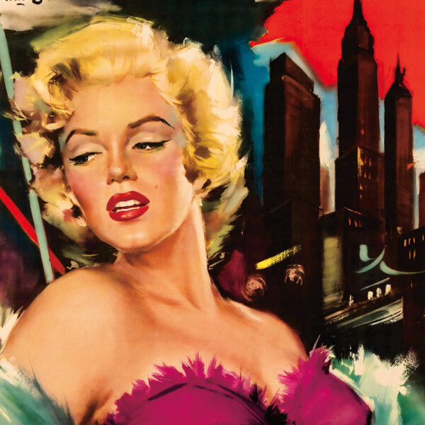 Asgard Press double-sided folded poster of Tuscany and The Asphalt Jungle