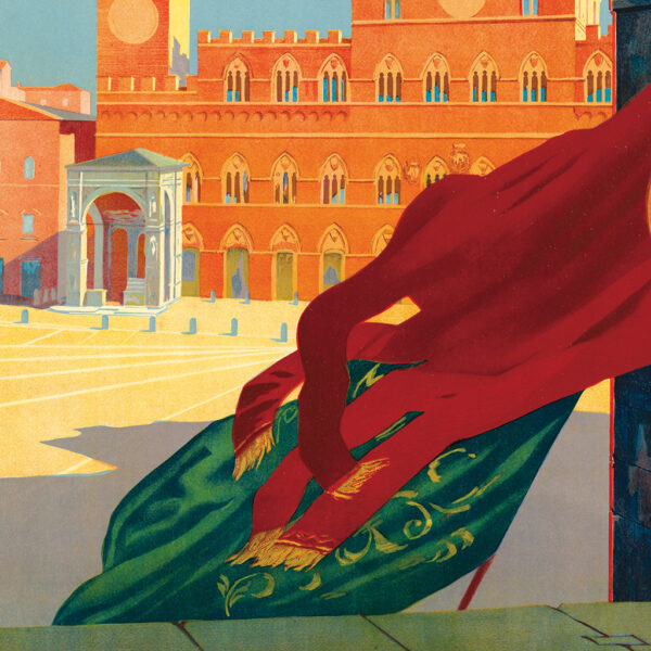 Asgard Press double-sided folded poster of Tuscany and The Asphalt Jungle