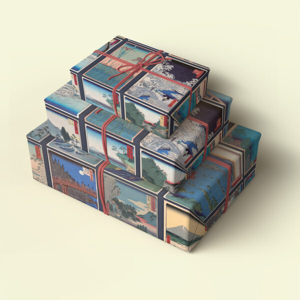 Asgard Press Vintage Japanese Prints 20x28 folded gift wrap sheet