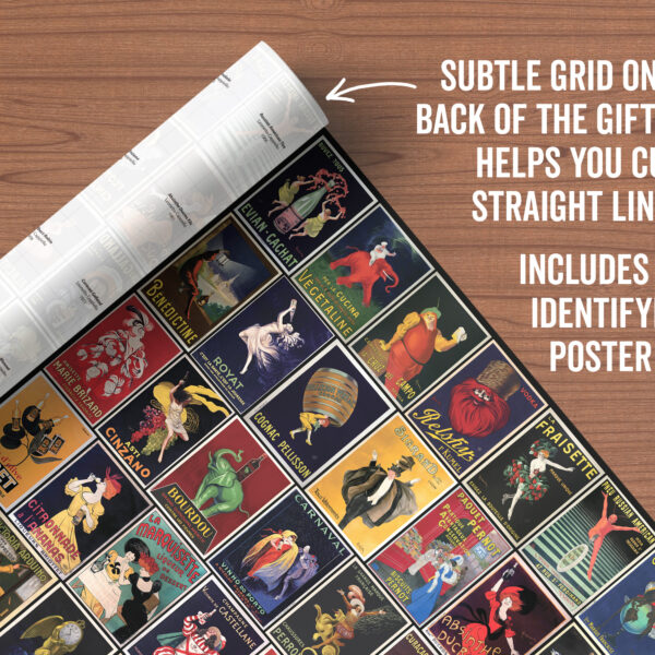 Asgard Press Vintage Leonetto Cappiello Posters 20x28 folded gift wrap sheet