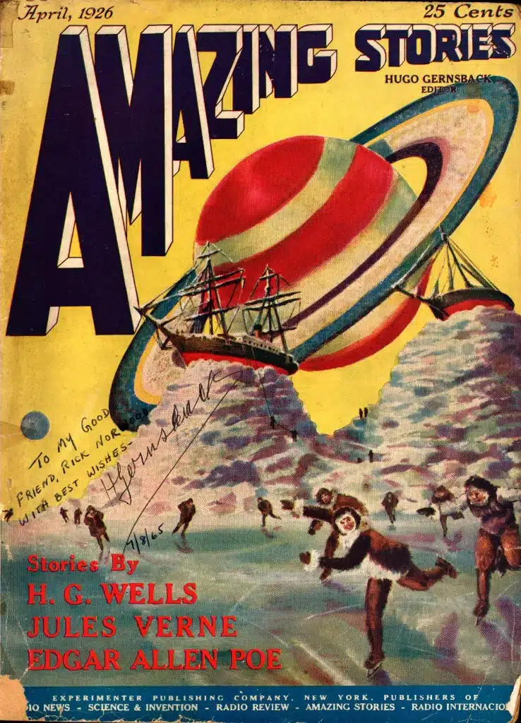 Amazing Stories, Volume 1 Number 1, April 1926.