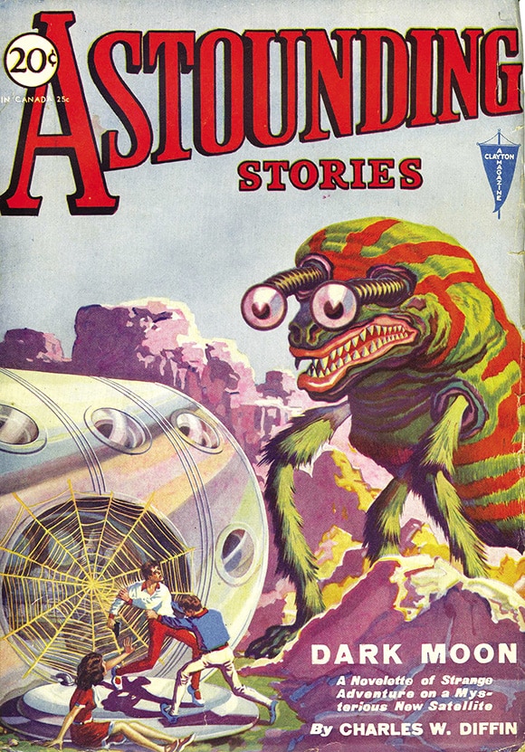 Cover art for the May 1931 issue of Astounding Stories.