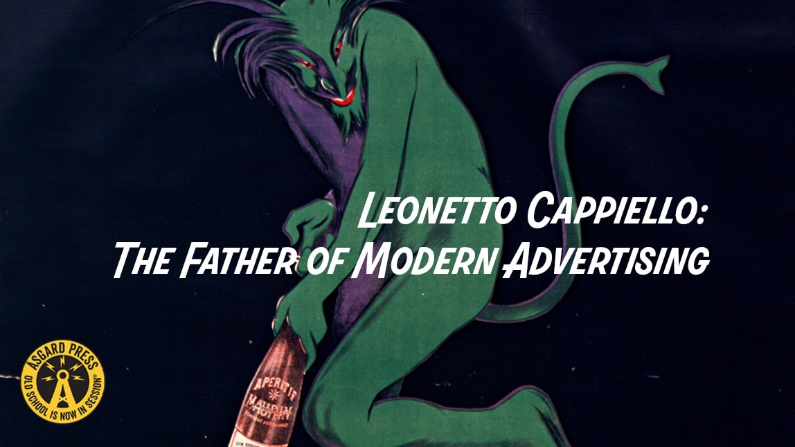 Crop of "Maurin Quina" poster by Leonetto Cappiello, used as a cover image for biographical blog post.