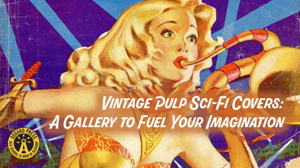 A cropped image from the cover of the May 1952 issue of Planet Stories pulp sci-fi magazine showing the face of the War-Maid of Mars.