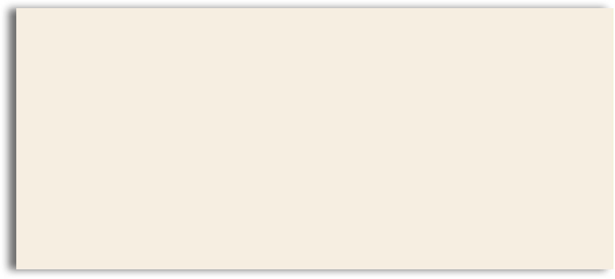A tan rectangle used as the background for text.